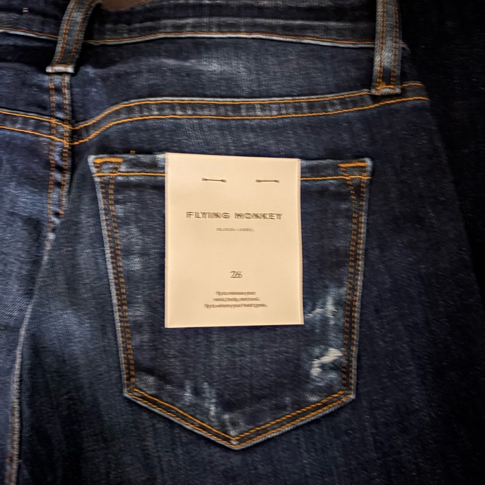 Flying Monkey Dark Blue Skinny Jeans